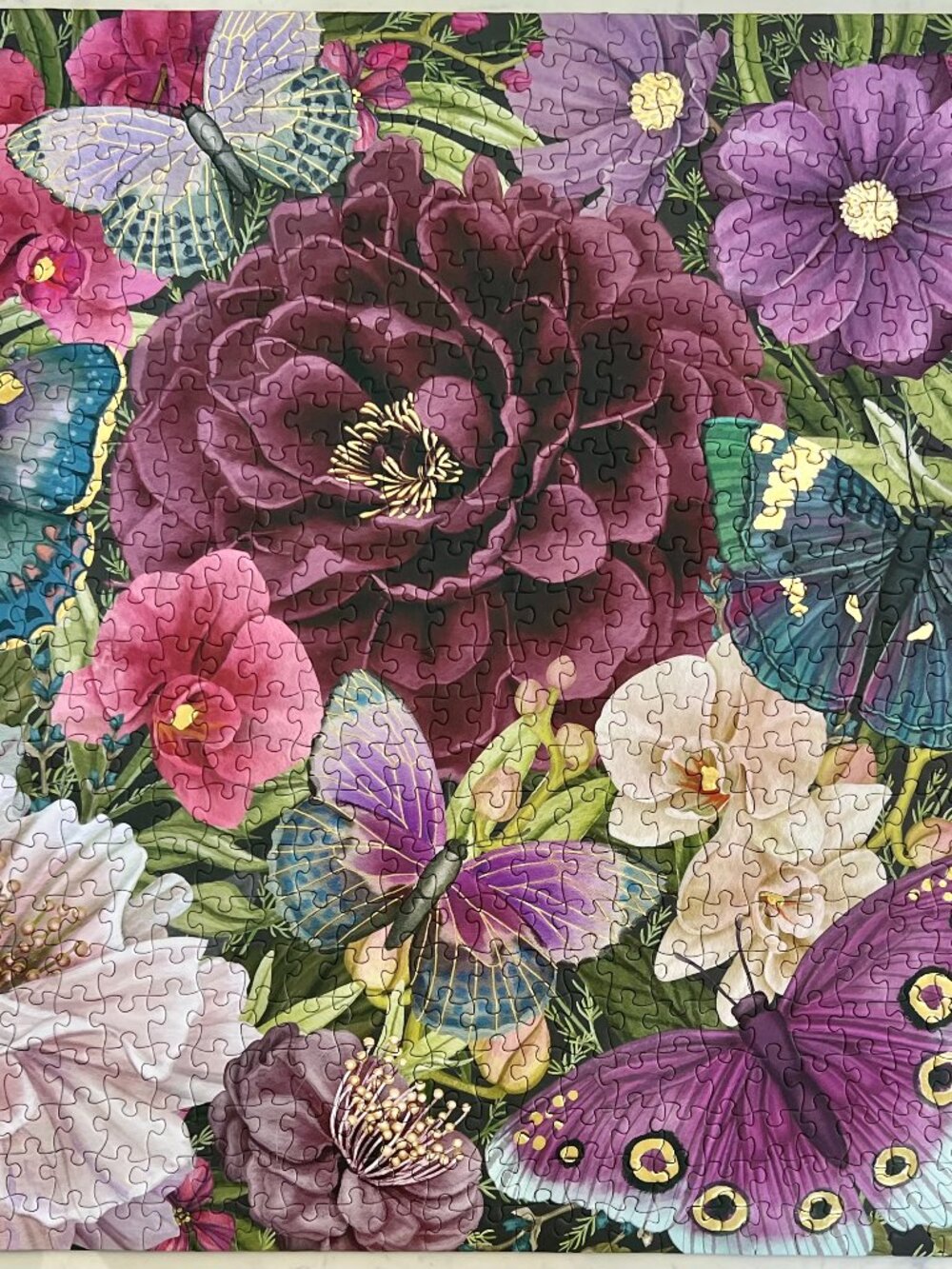 Lang "Midnight Garden" 1,000 pc. Luxe Puzzle